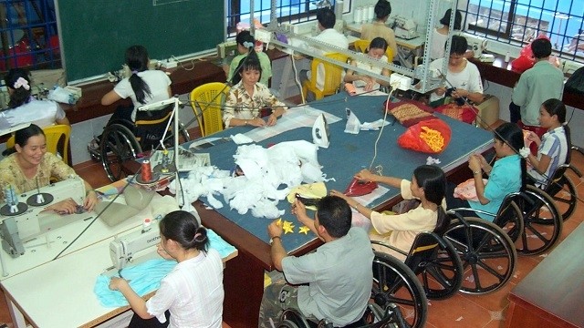 Vietnam aims at helping people with disabilities to be fully entitled to all human rights, including labour rights.