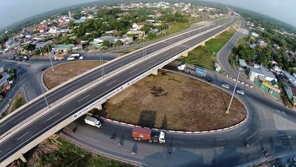 A section of the Ho Chi Minh City-Trung Luong Expressway (Photo: Bao Giao thong)