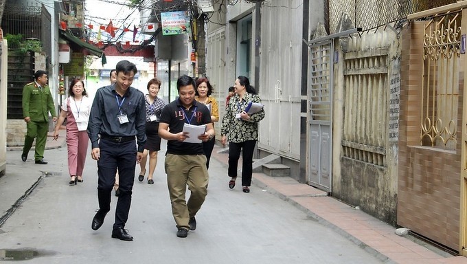 Information and technology advances are applied in all stages of the national census. (Photo: tongdieutradanso.vn)
