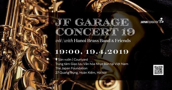 April 8-14: JF Garage Concert 19 with Hanoi Brass Band & Friends