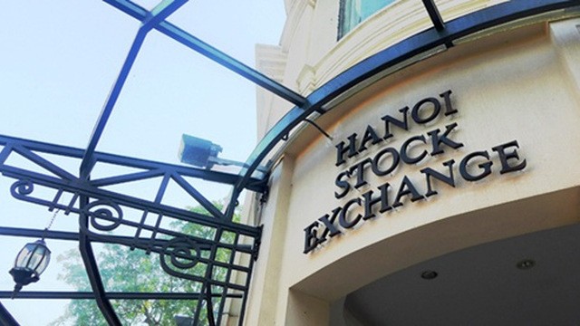 The headquarters of the Hanoi Stock Exchange