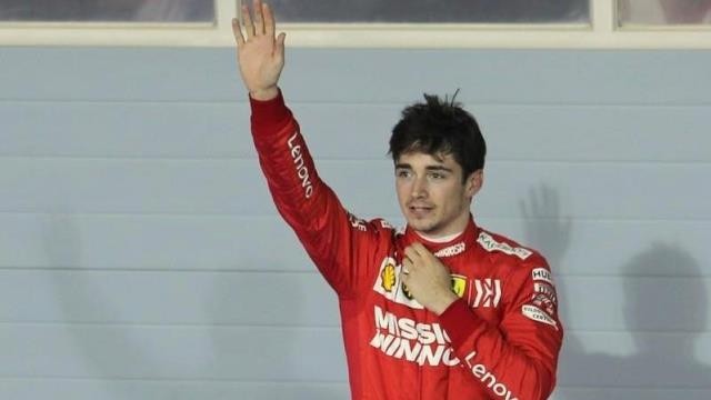 Third placed Ferrari's Charles Leclerc gestures after the Formula One F1 - Bahrain Grand Prix - Bahrain International Circuit, Sakhir, Bahrain - March 31, 2019. (Photo: Reuters)