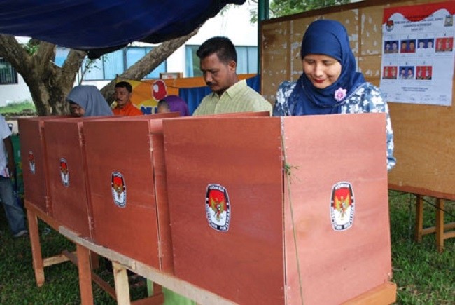  Indonesian voters go to the polls on April 17 in the world’s biggest one-day election. (Photo: WIC News)