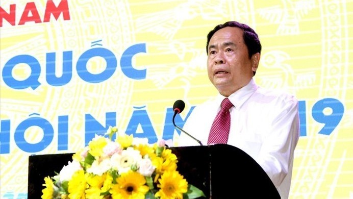 President of the Vietnam Fatherland Front Central Committee Tran Thanh Man. (Photo: VNA)