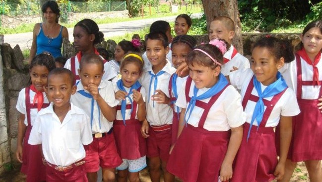 School children in Cuba. (Illustrative image)