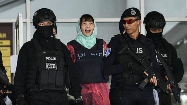 Doan Thi Huong after the trial in Malaysia. (Source: VNA)