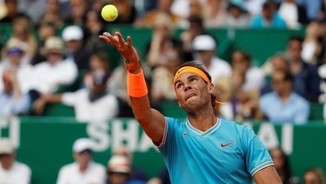 Spain's Rafael Nadal in action during his semi final match against Italy's Fabio Fognini - Tennis - ATP 1000 - Monte Carlo Masters - Monte-Carlo Country Club, Roquebrune-Cap-Martin, France - April 20, 2019. (Photo: Reuters)