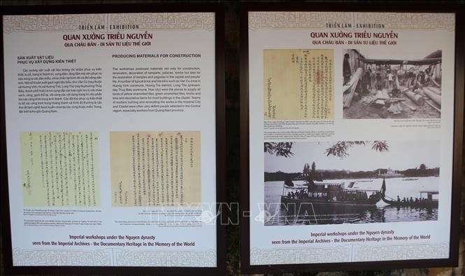 Exhibition on imperial workshop under Nguyen’s Dynasty opens (Photo:VNA)