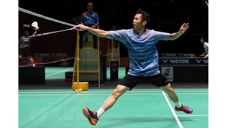 Vietnam's top badminton player Nguyen Tien Minh. (Photo: VNA)