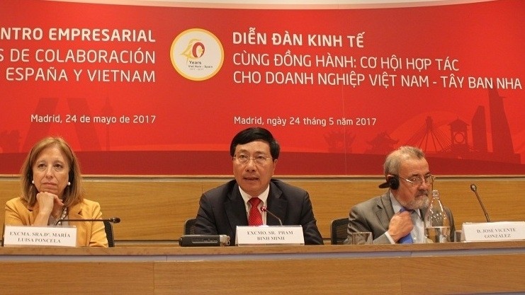 The Vietnam-Spain Business Forum in 2017 (Photo: VGP)