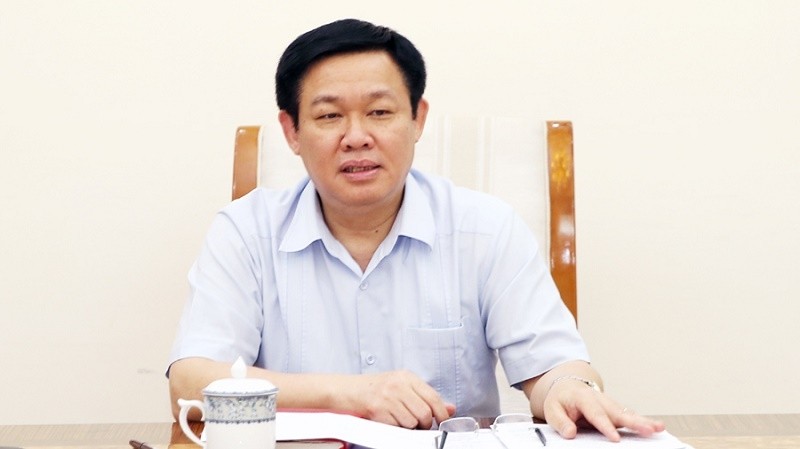 Deputy PM Vuong Dinh Hue (Photo: VGP)