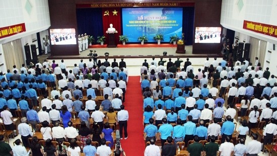 The action month for labour safety and hygiene was launched in the central province of Quang Nam on May 4. (Photo: molisa.gov.vn)