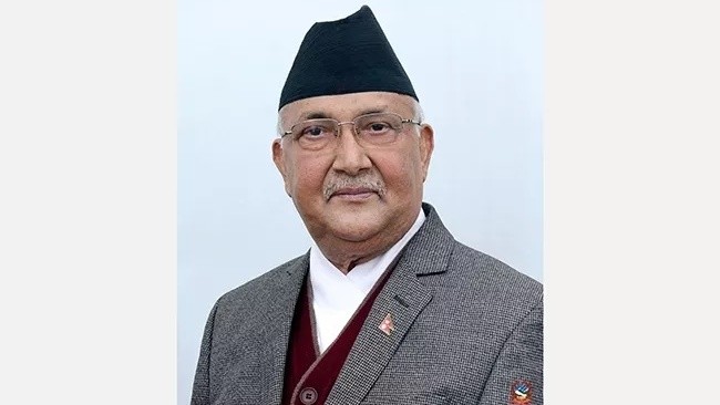 Nepalese Prime Minister KP Sharma Oli
