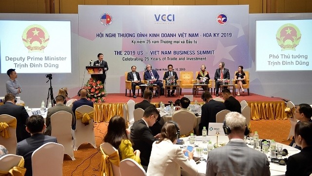 The 2019 Vietnam - US Business Summit - Celebrating 25 Years of Trade and Investment held in Hanoi on May 10. (Photo: VGP)