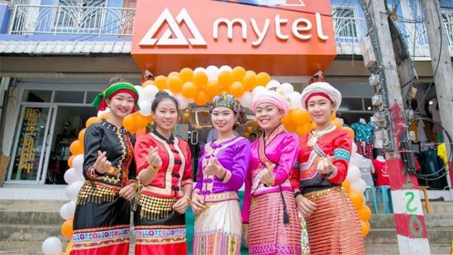 Mytel is the third largest mobile operator in Myanmar.