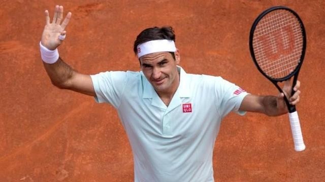 Switzerland's Roger Federer celebrates winning his second round match against Portugal's Joao Sousa - ATP 1000 - Italian Open - Foro Italico, Rome, Italy - May 16, 2019. (Photo: Reuters)