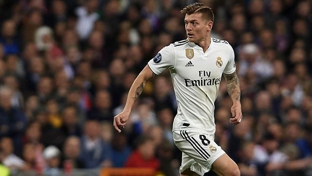 Toni Kroos has agreed a contract extension at Real Madrid, keeping him at the Bernabeu until 2023. (Photo: Getty Images)