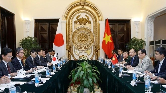 At the seventh Vietnam-Japan Strategic Partnership Dialogue (Photo: VNA)
