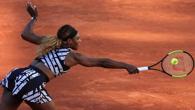 Serena Williams of the US in action during her third round match against Sofia Kenin of the US - French Open - Roland Garros, Paris, France - June 1, 2019. (Photo: Reuters)