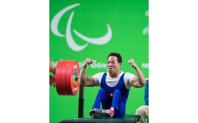 Le Van Cong, a 'hope' for gold medals of Vietnamese sports at ASEAN Para Games 2019. 