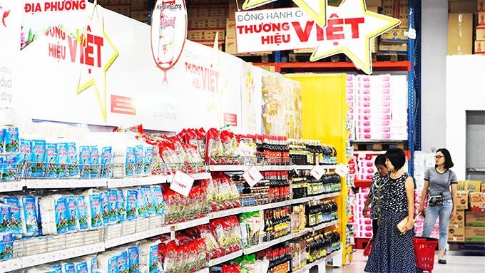 A wide range of Vietnamese goods sold at a local supermarket. (Illustrative image)