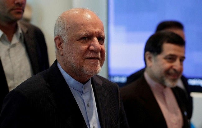 Iranian Oil Minister Bijan Zanganeh arrives for an OPEC meeting in Vienna, Austria, June 22, 2018. (File photo: Reuters)