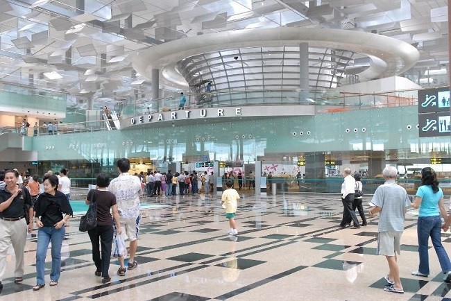 Department area, Changi Airport.