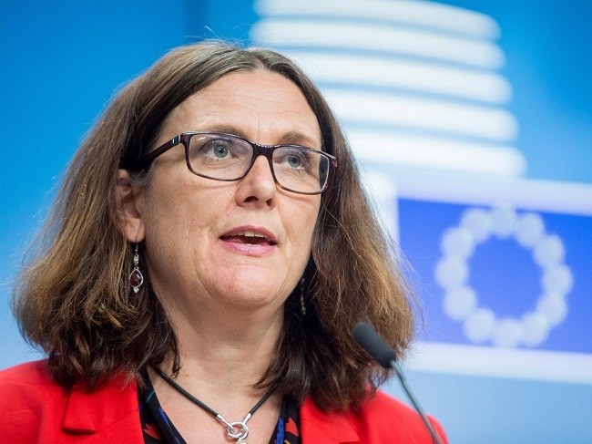 EU Commissioner for Trade Cecilia Malmström. 