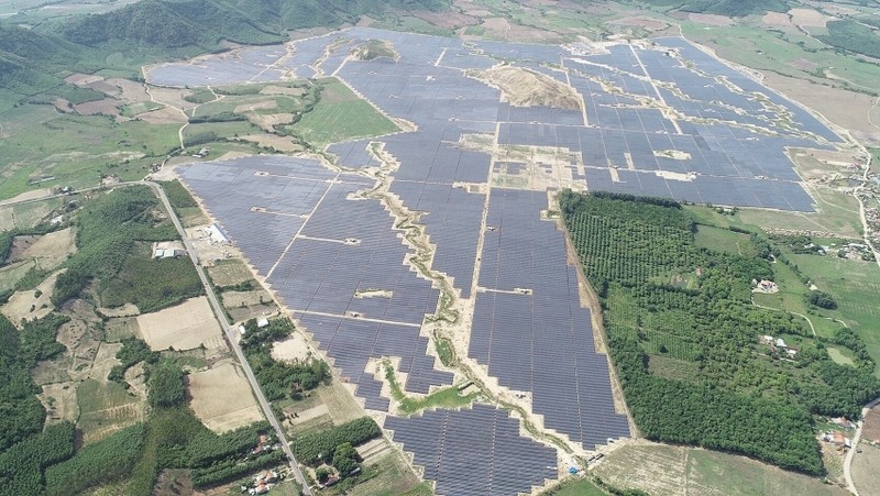 Hoa Hoi plant is the largest renewable energy plant in Phu Yen and in central region of Vietnam. (Photo: vir.com.vn)