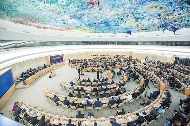 A session of the United Nations Human Rights Council. (Photo: Interaksyon)