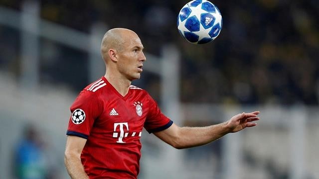 Bayern Munich's Arjen Robben in action - Champions League - Group Stage - Group E - AEK Athens v Bayern Munich - OAKA Spiros Louis, Athens, Greece - October 23, 2018. (Photo: Reuters)