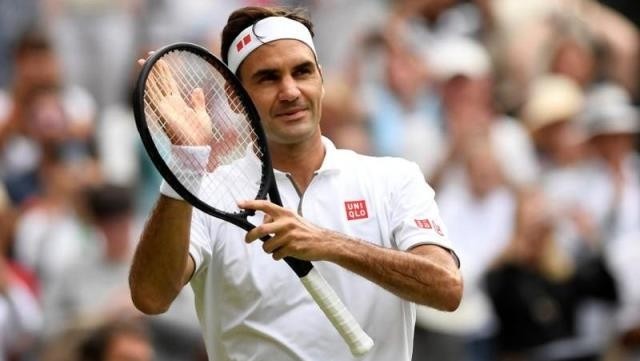Switzerland's Roger Federer celebrates winning his third round match against France's Lucas Pouille - Wimbledon - All England Lawn Tennis and Croquet Club, London, Britain - July 6, 2019. (Photo: Reuters)