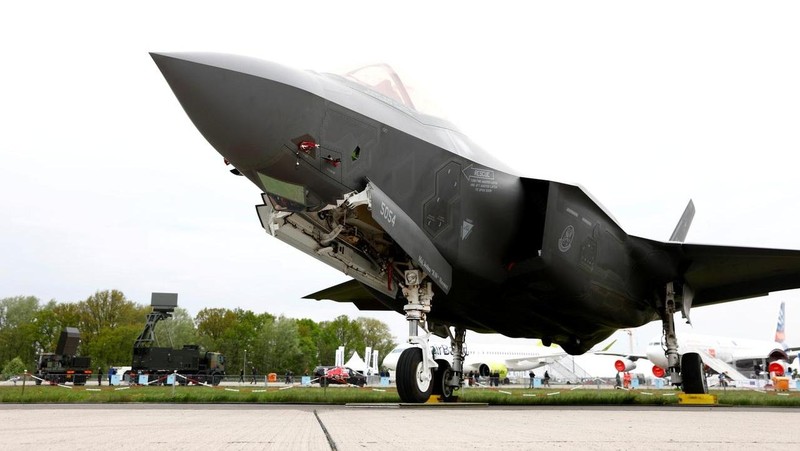 A Lockheed Martin F-35 aircraft is seen at the ILA Air Show in Berlin, Germany, April 25, 2018. (Photo: Reuters)