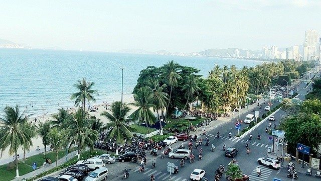 A corner of the coastal city of Nha Trang. (Photo: NDO/Duy Linh)
