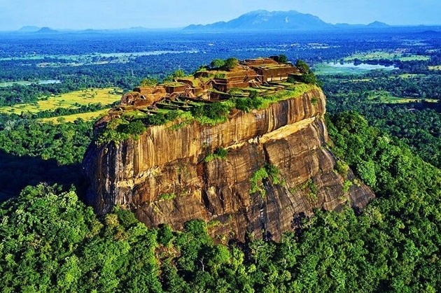 Singiriya mountain in Sri Lanka (Photo: internet)