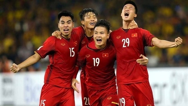 By 2026, Vietnam's national football team will include young aces currently playing with the U15 and U18 teams. (Photo: thethao247.vn)