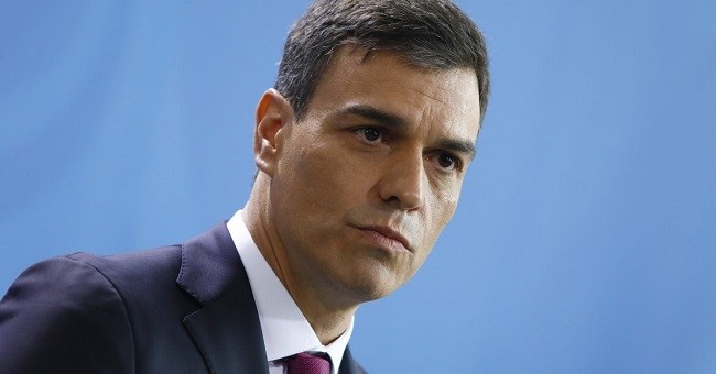 Spain's acting Prime Minister Pedro Sanchez . (Photo: Getty Image)