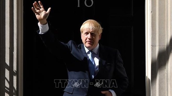 New elected UK Prime Minister Boris Johnson (Photo: Xinhua/VNA)