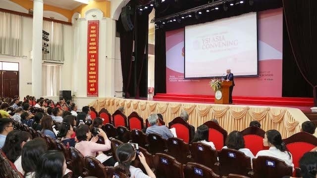 The Young Scholars Initiative Regional Convening 2019 takes place in Hanoi from August 12-15. (Photo: VNA)