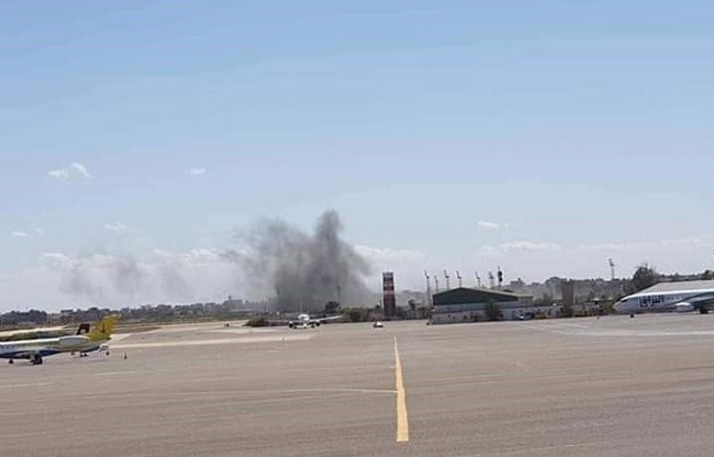 Zuwara Airport has been attacked twice by Haftar’s forces in two days. (Photo: Internet)