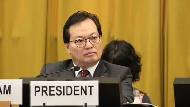Ambassador Duong Chi Dung, head of Vietnam's permanent mission to the United Nations in Geneva, Switzerland (Photo: VNA)