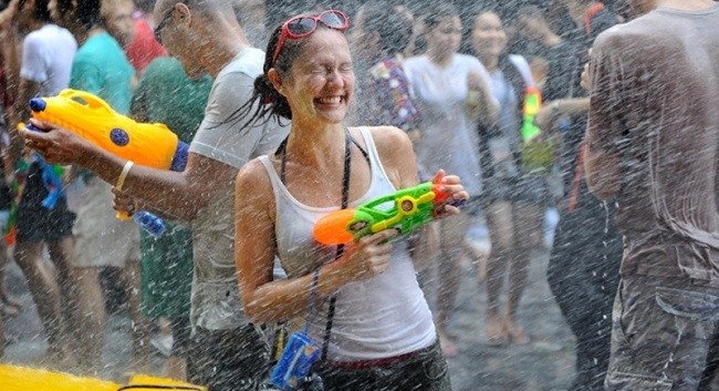More than 2.3 million locals and foreign visitors are expected to join Songkran festivals next month. (Photo: Thephuketnews)
