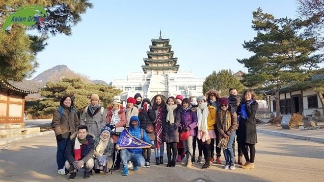 In the first eight months of 2019, the RoK hosted about 370,000 Vietnamese visitors (Photo: congthuong.vn)