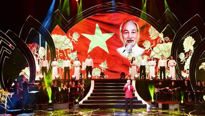 A performance at the programme (Photo: hanoimoi)