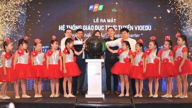 VioEdu – Vietnam’s first AI online e-learning system makes its debut on August 27, 2019. (Photo: Facebook VioEdu)