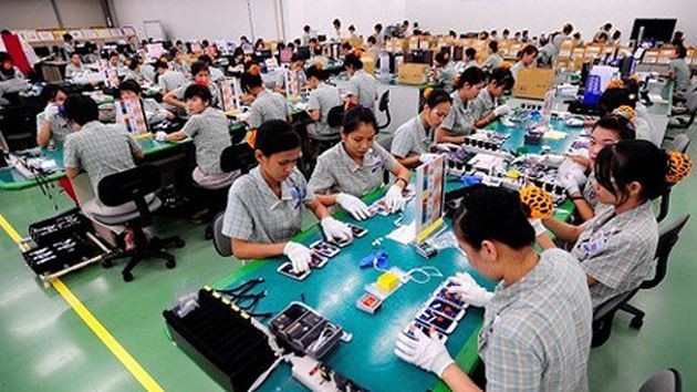 The high trade surplus was attributed to the increase of exports of phones and components at US$33 billion in the eight-month period. (Illustrative image)