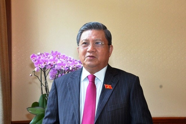 Chairman of the National Assembly's Committee for External Relations Nguyen Van Giau.