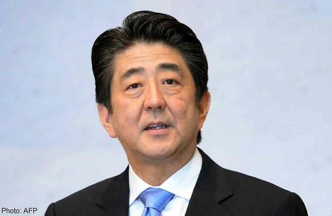 Japanese Prime Minister Shinzo Abe. (Photo: AFP)