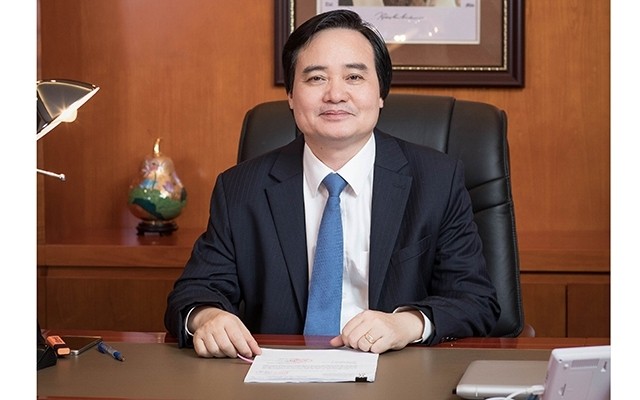 Minister of Education and Training Phung Xuan Nha 