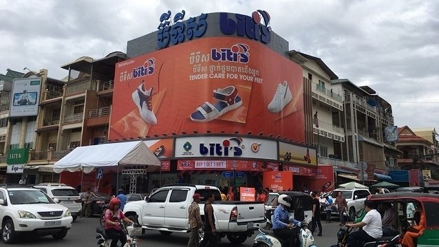 The official store of Biti's in Phnom Penh